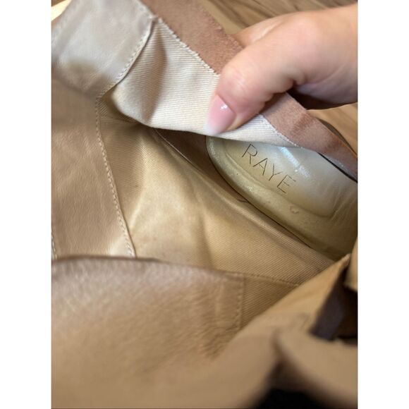 Raye Revolve Doute Buckle Boot Bootie in Taupe Brown Size 8 - Picture 6 of 9